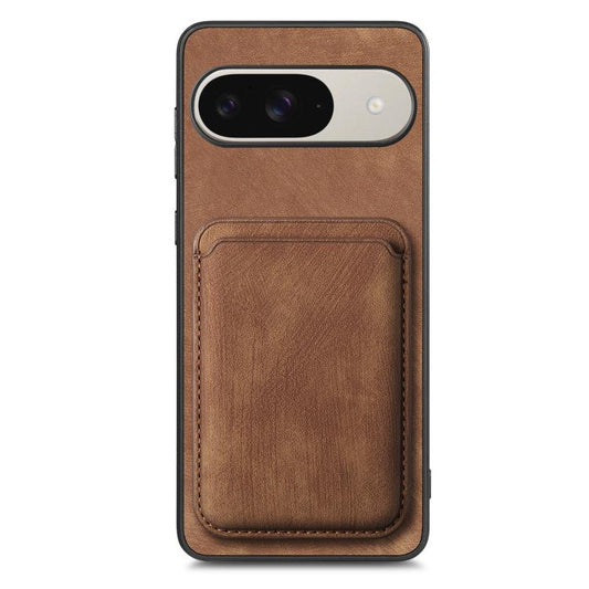 Retro Leather Card Bag Magnetic Phone Case, For Google Pixel 11 Pro XL, For Google Pixel 11, For Google Pixel 11 Pro, For Google Pixel 10 Pro XL  