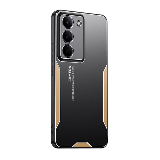 Blade Series TPU Hybrid Metal Phone Case, For Realme 14x, For Realme Neo7, For Realme V60 Pro, For  Realme GT7 Pro, For Realme 13 Pro, For Realme 13 Pro+