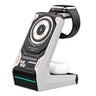 T21 3 in 1 Mecha Charger Mobile Phone Watch Earphone Desktop Wireless Charging Dock Station  