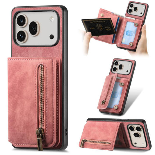 Retro Leather Zipper Wallet Back Phone Case, For Honor 600 Pro Global, For Honor 600 Global, For Honor 200 Lite Global, For Honor X8b