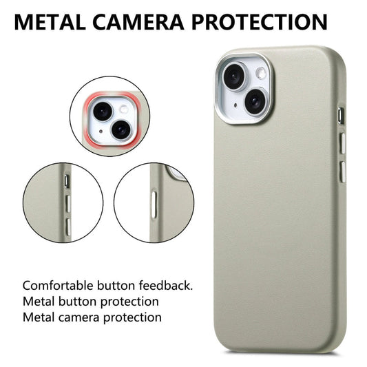 Electroplated Metal Button MagSafe Phone Case, For iPhone 14 Pro Max, For iPhone 13 Pro Max, For iPhone 13 Pro  