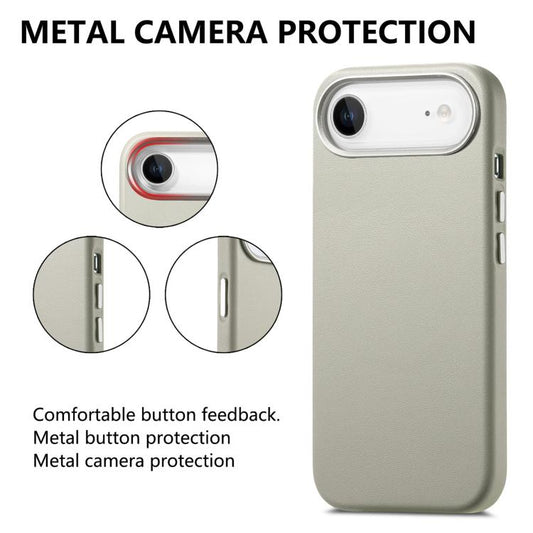 Electroplated Metal Button MagSafe Phone Case, For iPhone Air, For iPhone 16 Pro Max, For iPhone 16 Pro  