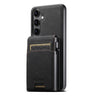 Suteni H19 Litchi Texture 2-in-1 MagSafe Removable Card Case Back Phone Case, For Samsung Galaxy S26+ 5G, For Samsung Galaxy S26 Ultra 5G, For Samsung Galaxy S25 5G, For Samsung Galaxy S25+ 5G, For Samsung Galaxy S25 Ultra 5G                           ...  