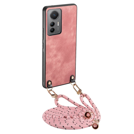 Vintage Leather PC Back Cover Phone Case with Crossbody Strap, For Xiaomi Redmi Note 11S, For Xiaomi 12 Pro, For Xiaomi 12, For Xiaomi Mi 11T / 11T Pro  