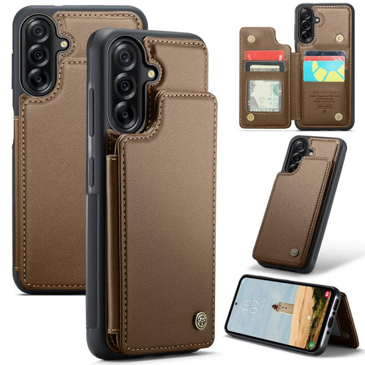 CaseMe C22 Card Slots Holder RFID Anti-theft Phone Case, For Samsung Galaxy A56 5G, For Samsung Galaxy A36 5G, For Samsung Galaxy S25 5G, For Samsung Galaxy S25+ 5G  