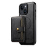 Suteni M4 Magnetic Card Bag MagSafe Leather Phone Case, For iPhone 13 Pro Max, For iPhone 13 Pro, For iPhone 13, For iPhone 12, For iPhone 12 Pro Max, For iPhone 12 Pro  