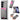 Twill Fabric Leather Skin Card Bag Magnetic Back Phone Case, For Galaxy Z Fold5, For Galaxy Z Fold4, For Galaxy Z Fold3 5G  