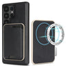Kalebol Slim MagSafe Ring Magnetic Card Bag Leather Phone Case, For Samsung Galaxy S25 Ultra 5G, For Samsung Galaxy S24 Ultra 5G, For Samsung Galaxy S24+ 5G, For Samsung Galaxy S24 5G  