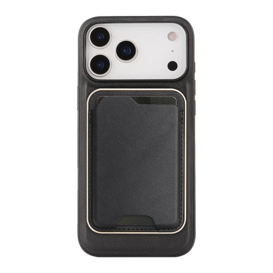 Kalebol Slim MagSafe Ring Magnetic Card Bag Leather Phone Case, For iPhone 17 Pro, For iPhone 17, For iPhone Air  