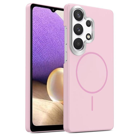 Gold Armor PC Thin Circle MagSafe Shockproof Phone Case, For Samsung Galaxy A33 5G, For Samsung Galaxy A13 4G  