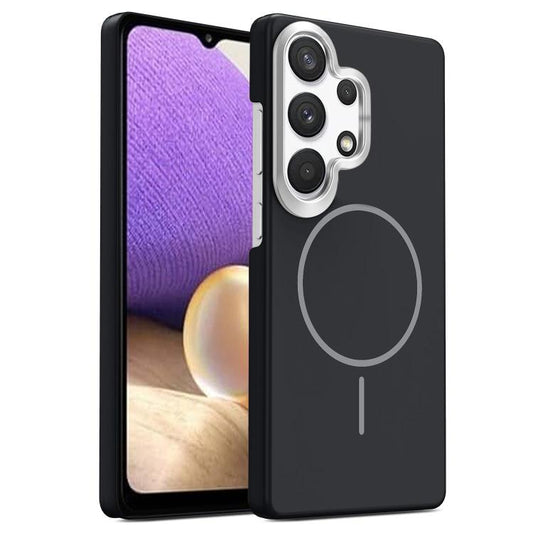 Gold Armor PC Thin Circle MagSafe Shockproof Phone Case, For Samsung Galaxy A33 5G, For Samsung Galaxy A13 4G  