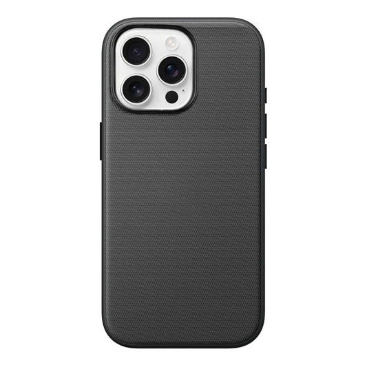 Official Tech Fabric Texture Side-Stick TPU Magnetic Phone Case, No AI Camera Button, For iPhone 15 Pro, For iPhone 15, For iPhone 14, For iPhone 14 Pro  