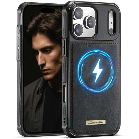 CaseMe C69 Series Magnetic Vegan Leather Back Phone Case, For iPhone 17 Pro Max, For iPhone 17 Pro, For iPhone 17, For iPhone Air  