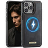 CaseMe C69 Series Magnetic Vegan Leather Back Phone Case, For iPhone 15 Pro Max, For iPhone 15 Pro, For iPhone 15, For iPhone 14  