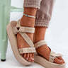  Sandals model 198194 Step in style 
