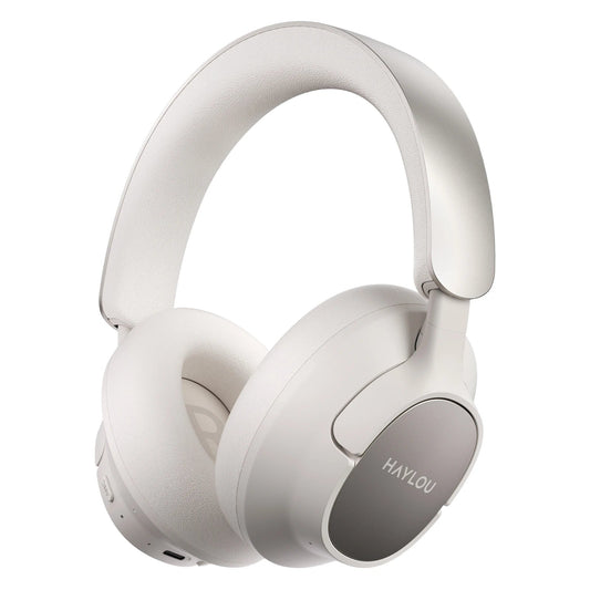 HAYLOU FlowLoop S33 Wireless Headphones Over Ear Bluetooth Earphones 45dB Active Noise Cancellation Hi-Res LDAC 100h Playtime  