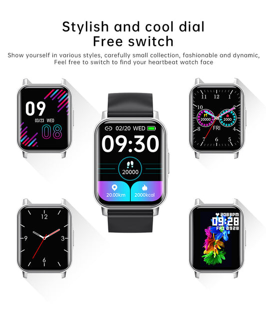 Smart Watch Heart Rate Blood Pressure Health Monitoring Multi-sports Mode  