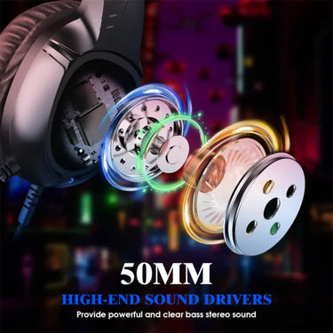 SoulBytes S20 RGB Light Gaming Headset with Mic, S20 - UTrano