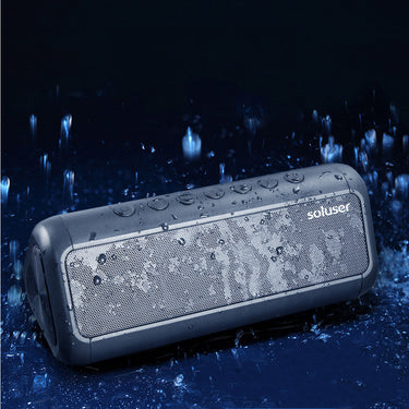 Speaker Dual Speaker Outdoor Waterproof Smart Card Subwoofer Smart Audio Portable Speaker Bluetooth  