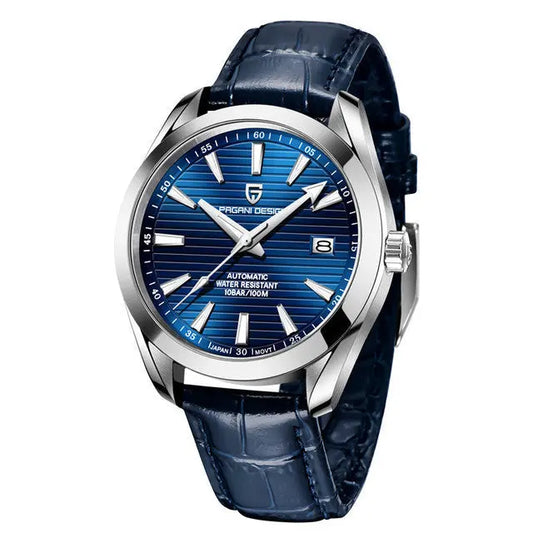 Stainless Steel Calendar Men's Automatic Mechanical Watch Utrano