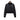 Stand collar versatile and minimalist faux leather executive jacket  