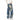 Street Style Gray Green Camouflage Denim Pants Men  