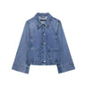 Street short denim jacket for summer  