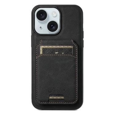 Suteni H17 Litchi Texture Leather MagSafe Detachable Wallet Phone Case, For iPhone 15, For iPhone 14 Plus, For iPhone 14, For iPhone 14 Pro, For iPhone 14 Pro Max, For iPhone 13 Pro Max  