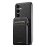 Suteni H19 Litchi Texture 2-in-1 MagSafe Removable Card Case Back Phone Case, For Samsung Galaxy S26+ 5G, For Samsung Galaxy S26 Ultra 5G, For Samsung Galaxy S25 5G, For Samsung Galaxy S25+ 5G, For Samsung Galaxy S25 Ultra 5G                           ...  