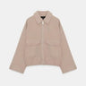 Sweet style pocket embellished jacket for spring  