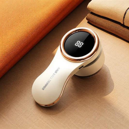 Rechargeable Fabric Shaver With LED Display & 6-Blade Cutter  