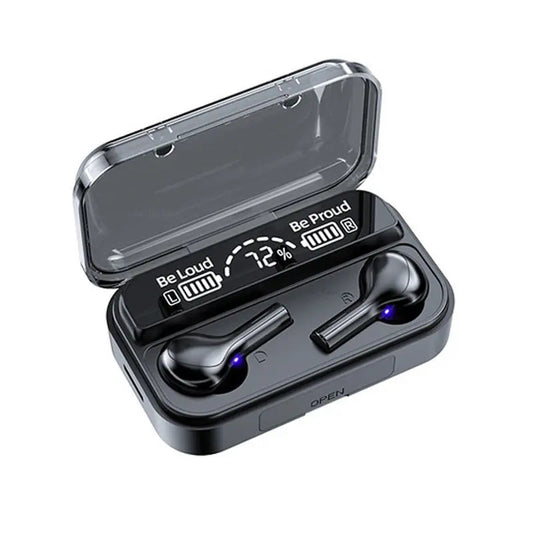 TWS Bluetooth Wireless Headphones LED Earphones Hifi Sports Waterproof Earbuds Bluetooth 5.0 Earphone Headset With Microphone Utrano