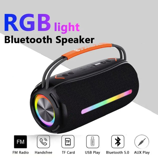 T&G X360 20W RGB Colorful Bluetooth Speaker Portable Outdoor 3D Stereo Speaker, X360 Utrano