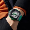 Three-dimensional Hollow Quartz Transparent Bottom Men  