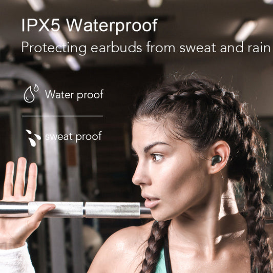 True Wireless Bluetooth Headset With Large Capacity Charging Box  