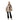 Tweed Shawl Scarf Cape Coat Women  
