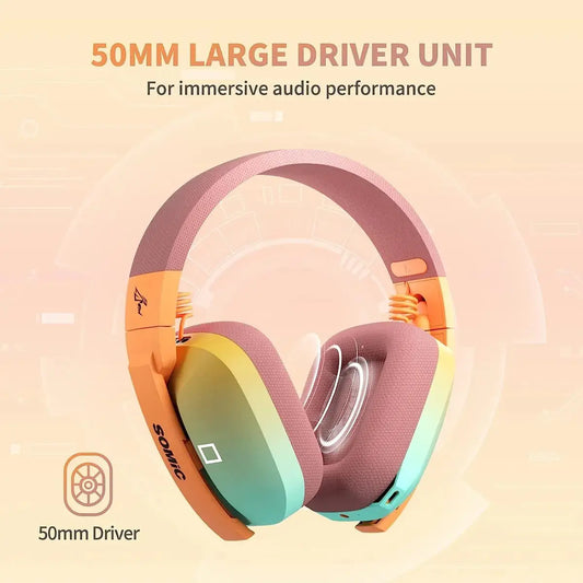 Utrano G810 E-sports Wired Wireless Bluetooth 24g Headset  