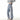 Vintage Men's Jeans Washed Straight Leg Pants  