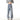 Vintage Men's Jeans Washed Straight Leg Pants  