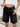 Washed Raw Hem Denim Shorts  