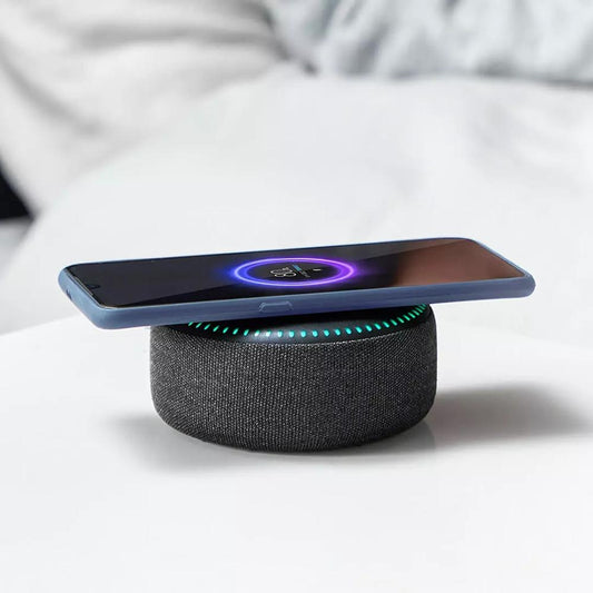 Wireless Charger Bluetooth Speaker White Noise 20W Max  