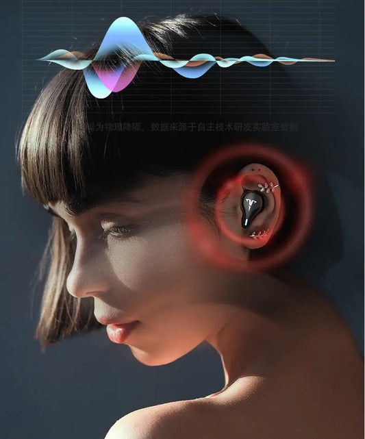 Wireless Mini In-ear Noise Reduction Sports Stereo Gaming Headset Utrano