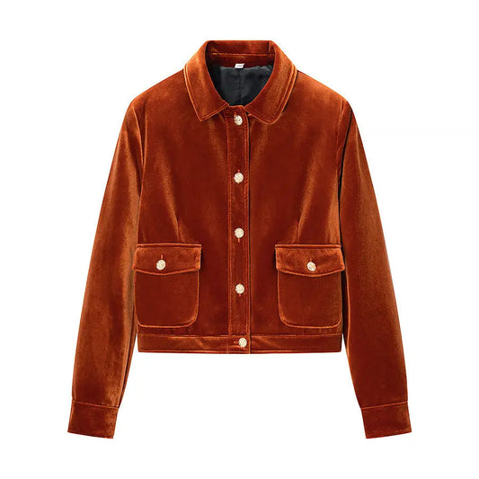 Women Commuting style design casual jacket  