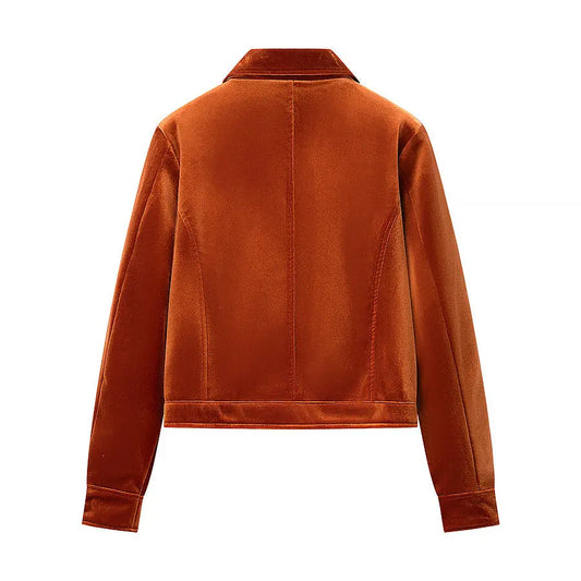Women Commuting style design casual jacket  