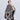 Women's Plus Cashmere Fur Collar Knitted Cardigan Shawl Cape Coat  