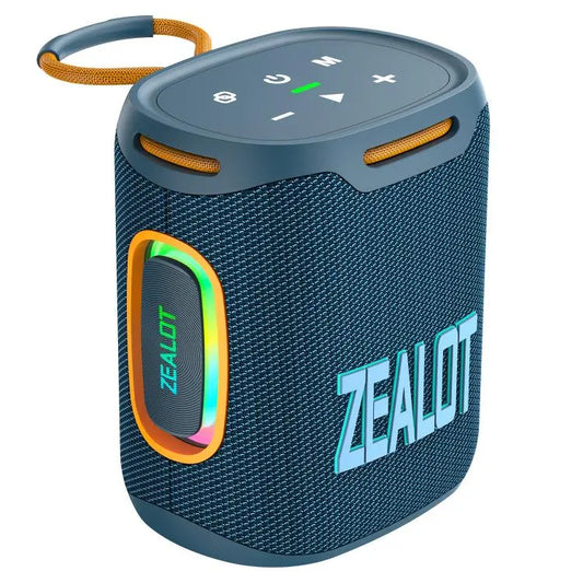 Zealot S122 25W High Power IPX6 Waterproof Outdoor RGB Light Bluetooth Speaker - UTrano