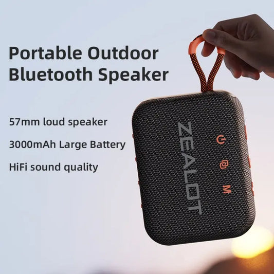 Zealot S75 Portable Outdoor IPX6 Waterproof Bluetooth Speaker, S75 Utrano