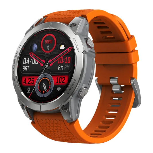 Zeblaze Stratos 3 1.43 inch AMOLED Screen IP68 Waterproof Smart Watch, Support Bluetooth Call / GPS, Stratos 3 Utrano