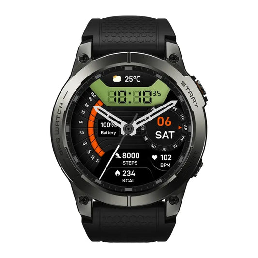 Zeblaze Stratos 3 Pro 1.43 inch AMOLED Screen Sports Smart Watch Support Bluetooth Call Utrano