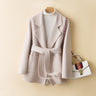 Women's Pure Small Woolen Coat Double-faced Cashmere Slim-fit  